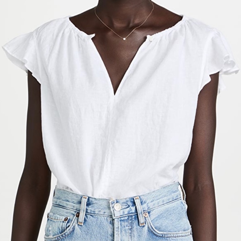 Velvet Irene Top - Linen